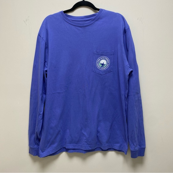 The Southern Shirt Company Tops - The Southern Shirt Company Graphic Pocket Tee Double Sided Logos Women’s Large